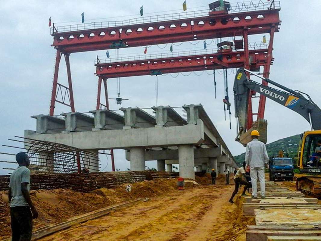 Bridge Beam Lifting Gantry Crane