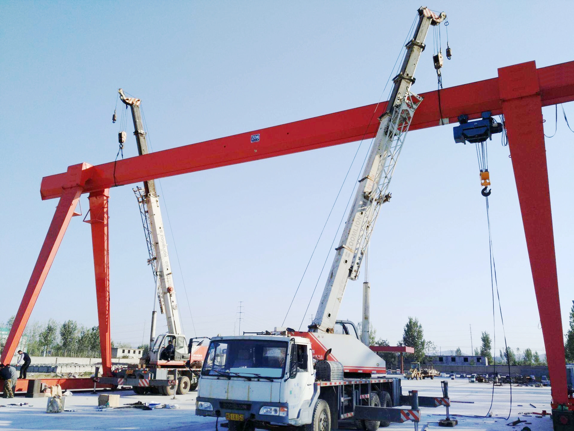 traveling gantry crane