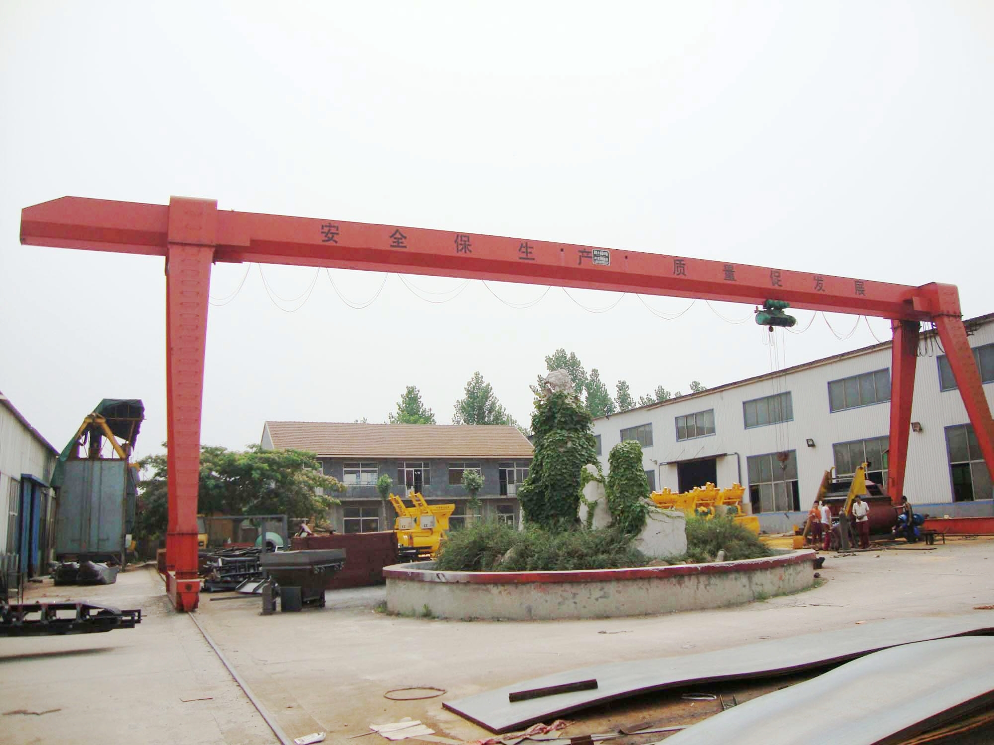 single girder gantry crane