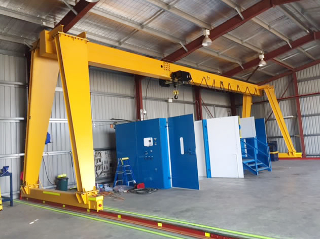 single girder gantry crane