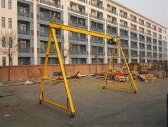 Simple gantry crane