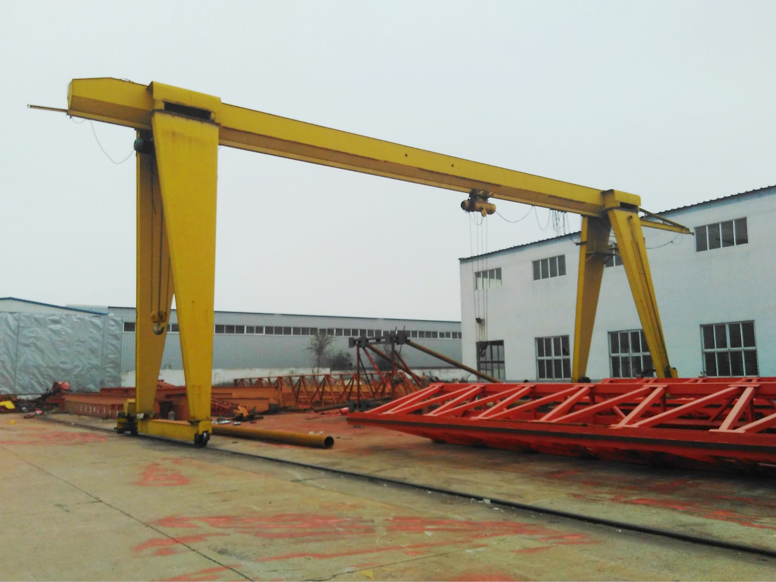 single girder gantry crane